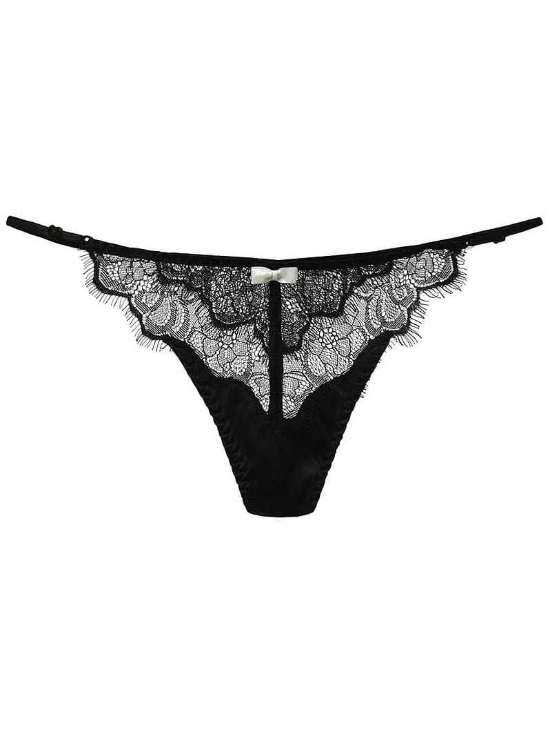 Lace and Mesh Silk Thong Panty [FST03] - $32.99 : FreedomSilk, Best ...