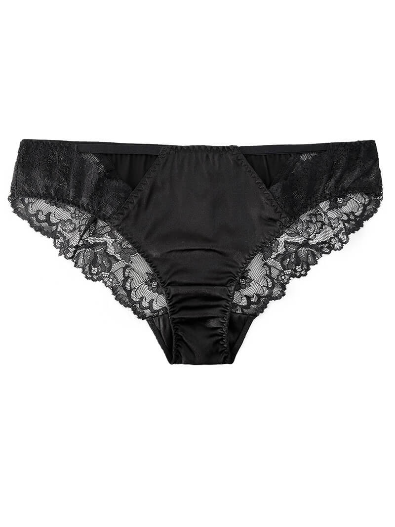 Comfortable Silk Underwear For Women With Soft Lace