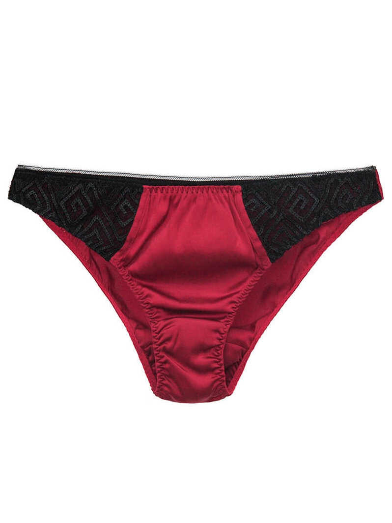 Maison Edouard Women's 100% Mulberry Silk Panties For Woman,Pure