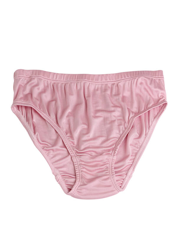 Pure Mulberry Silk Knitted Seamless Womens Panty