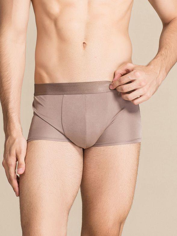 Men's Ultra Soft Comfy Silk Boxer Briefs