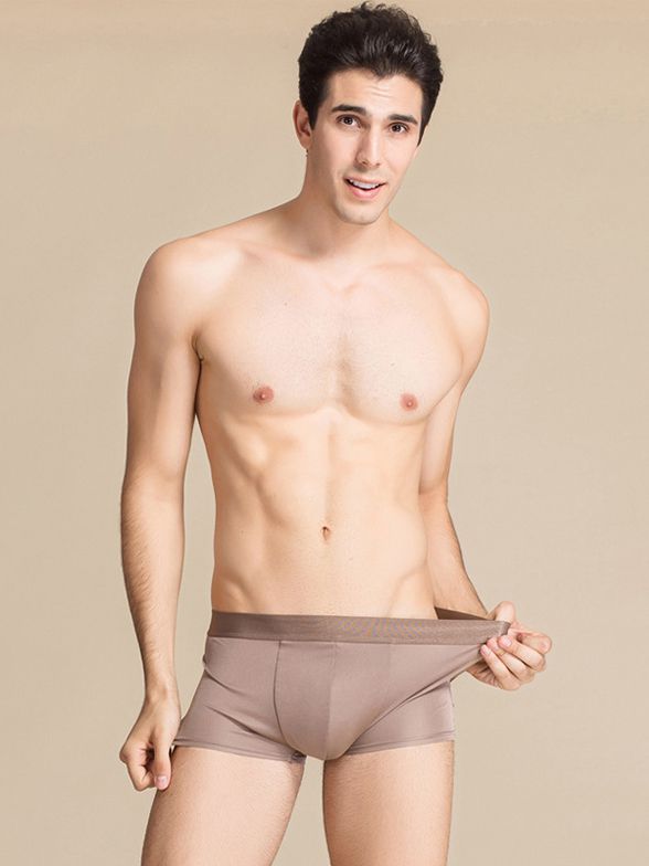 Men's Ultra Soft Comfy Silk Boxer Briefs