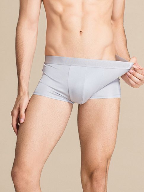 Men's Ultra Soft Comfy Silk Boxer Briefs