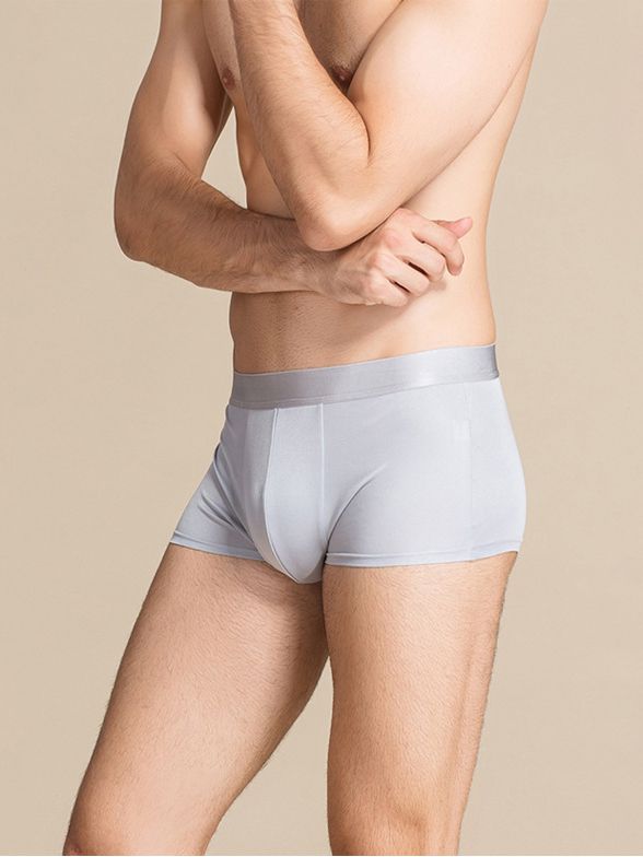 Men's Ultra Soft Comfy Silk Boxer Briefs