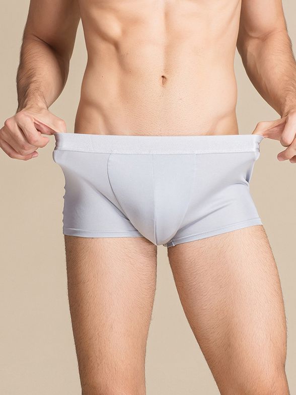 Men's Ultra Soft Comfy Silk Boxer Briefs