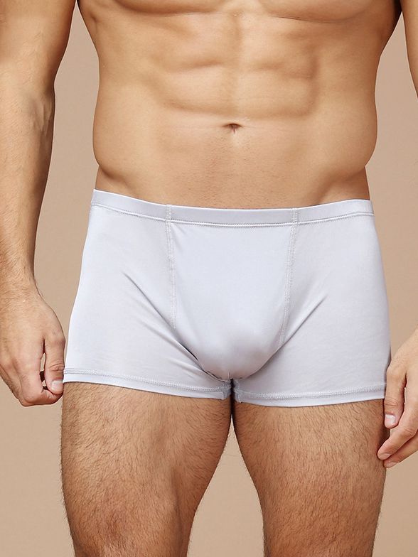 Men's Breathable Comfy Silk Boxers Underwear