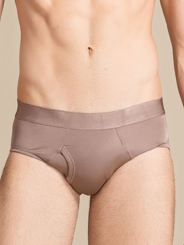 Men's Ultra Soft Comfy Silk Triangle Boxer Briefs