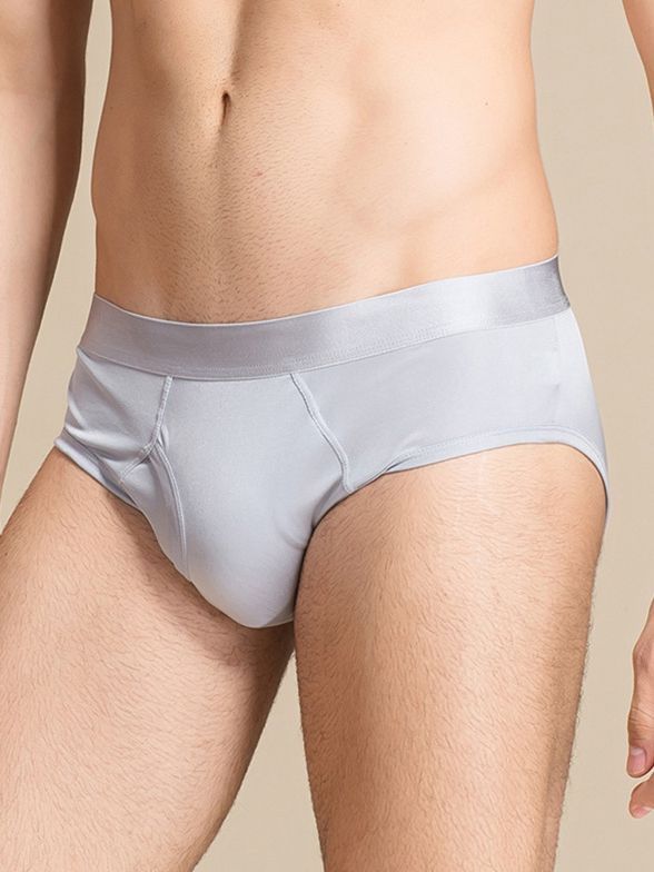 Men's Ultra Soft Comfy Silk Triangle Boxer Briefs