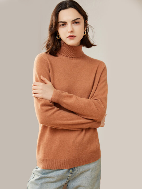 Classic Cashmere Turtleneck Sweater