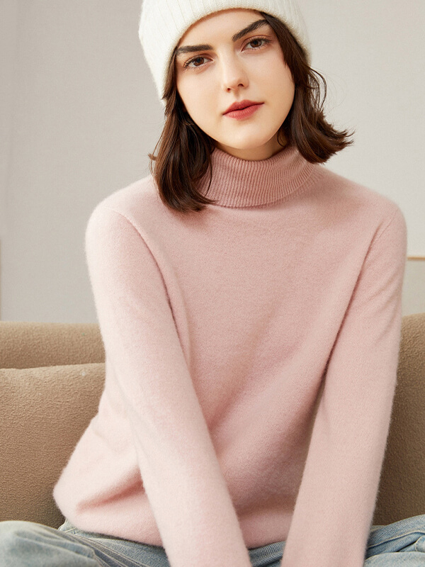 Classic Cashmere Turtleneck Sweater