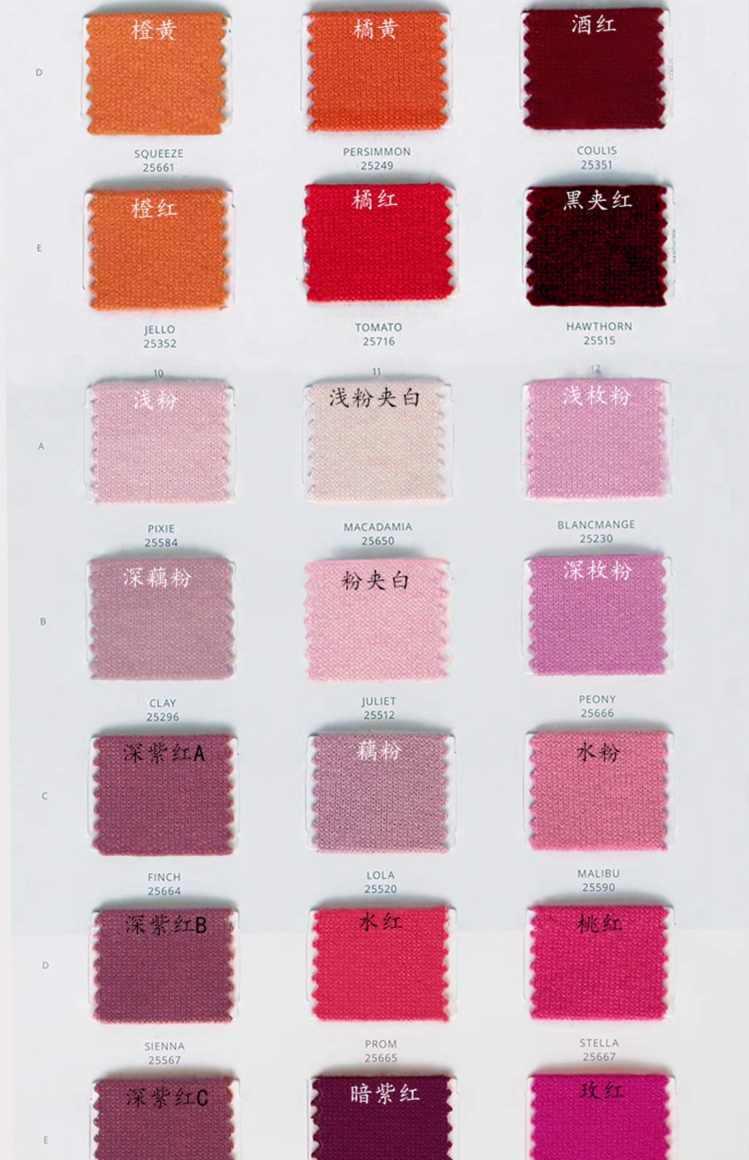 color chart